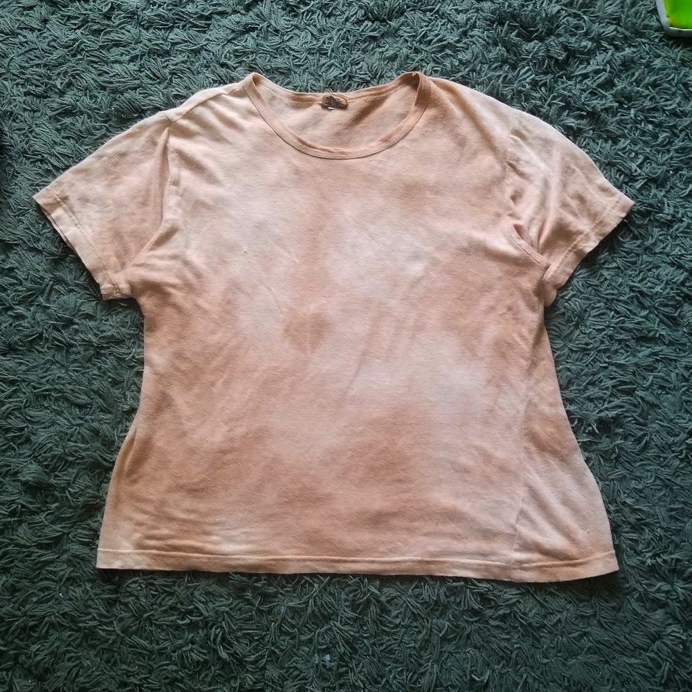 424. oversized linen tee blouse
